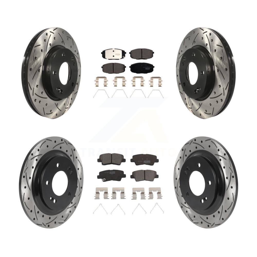 Transit Auto - KDT-100868 - Front and Rear Disc Brake Kits image 1