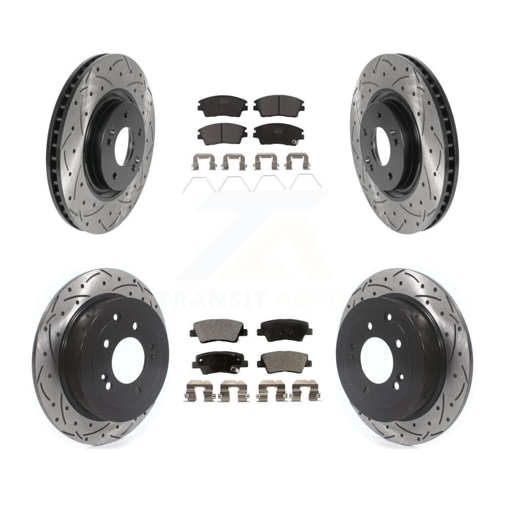 Transit Auto - KDT-100877 - Front and Rear Disc Brake Kits image 1