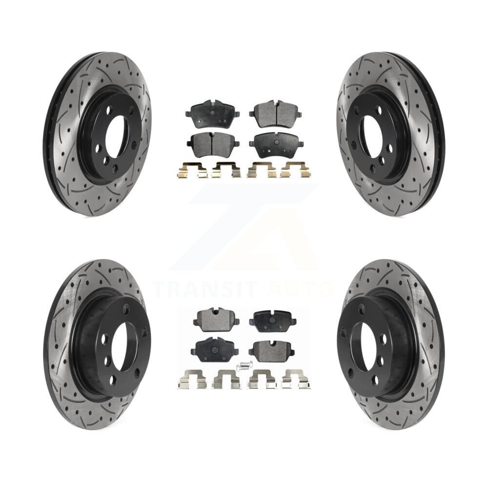 Transit Auto - KDT-100884 - Front and Rear Disc Brake Kits image 1
