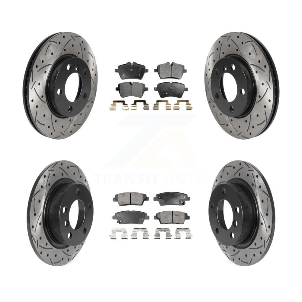 Transit Auto - KDT-100885 - Front and Rear Disc Brake Kits image 1