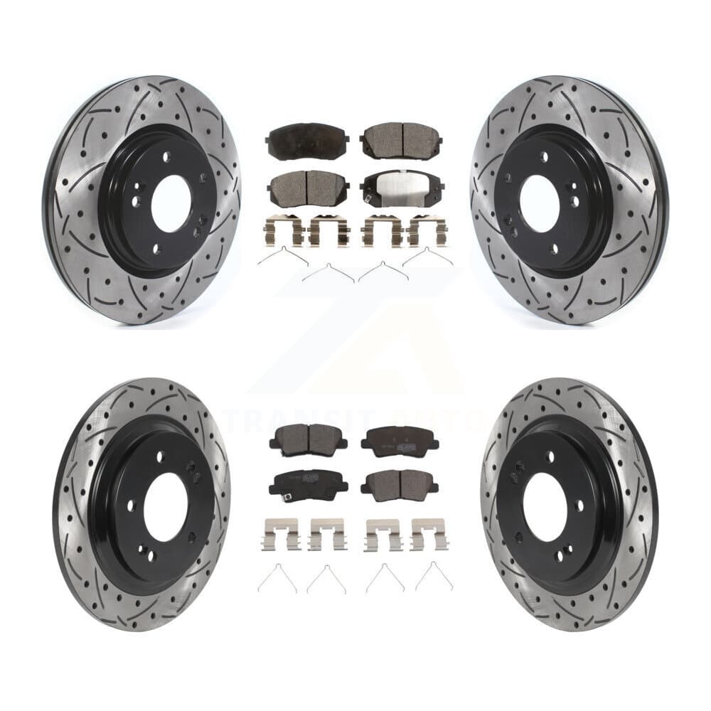 Transit Auto - KDT-100897 - Front and Rear Disc Brake Kits image 1