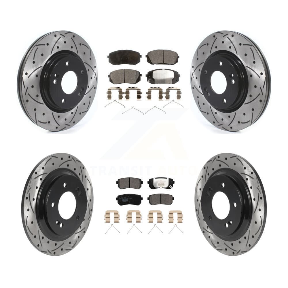 Transit Auto - KDT-100898 - Front and Rear Disc Brake Kits image 1