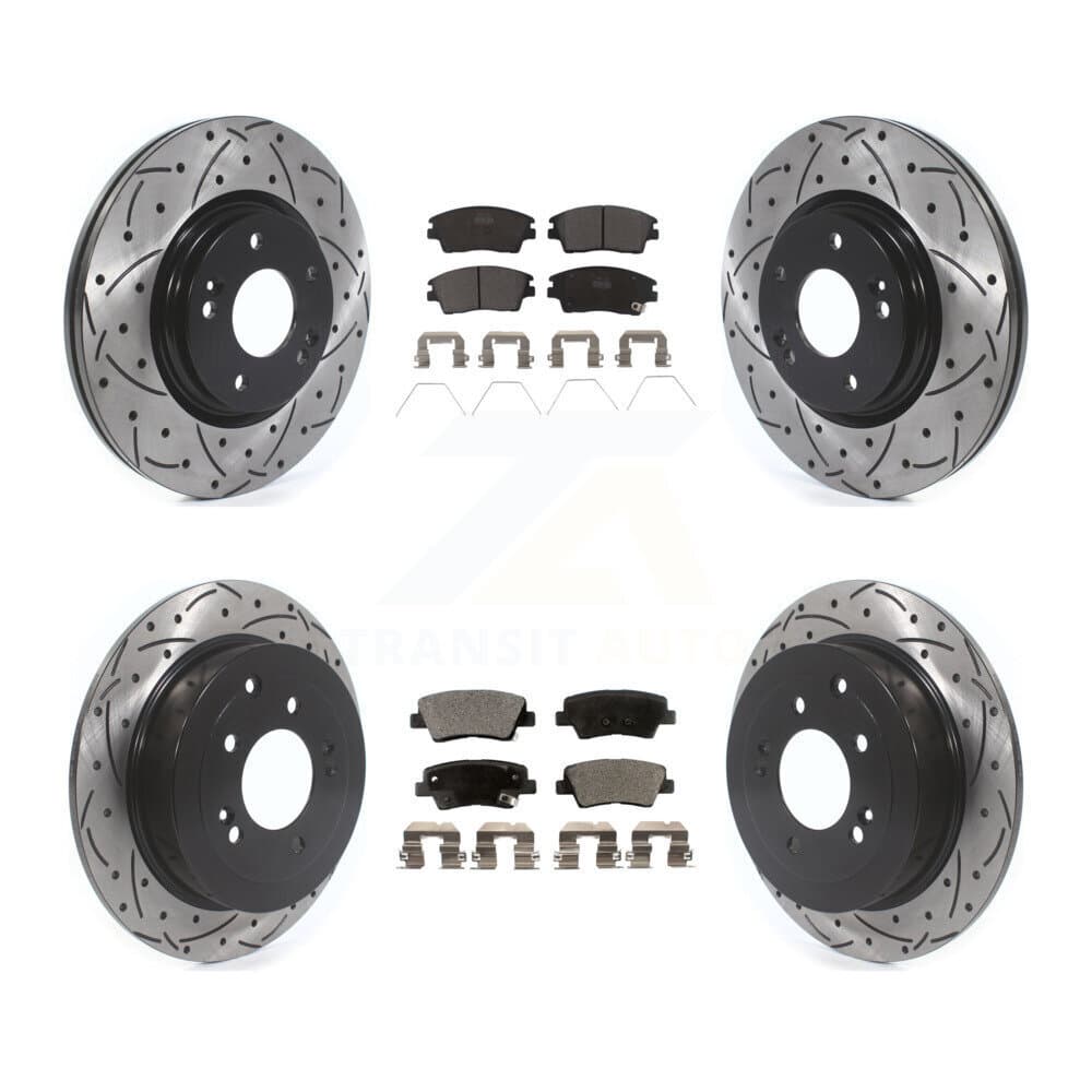 Transit Auto - KDT-100899 - Front and Rear Disc Brake Kits image 1