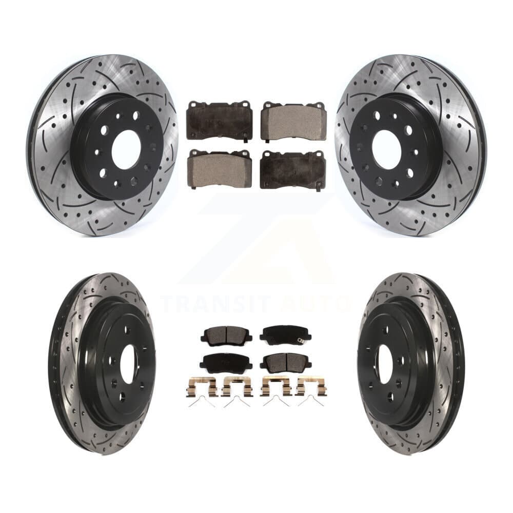 Transit Auto - KDT-100998 - Front and Rear Disc Brake Kits image 1