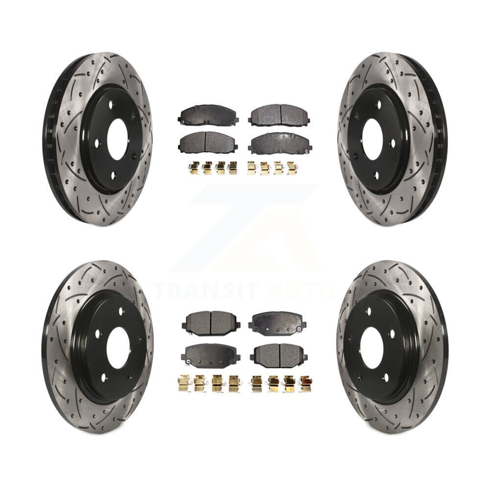Transit Auto - KDT-101009 - Front and Rear Disc Brake Kits image 1