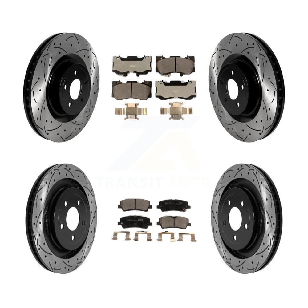 Transit Auto - KDT-101038 - Front and Rear Disc Brake Kits image 1