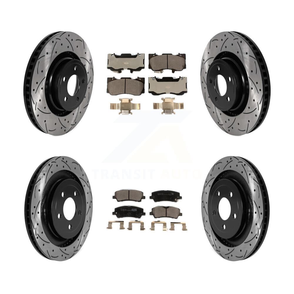 Transit Auto - KDT-101039 - Front and Rear Disc Brake Kits image 1