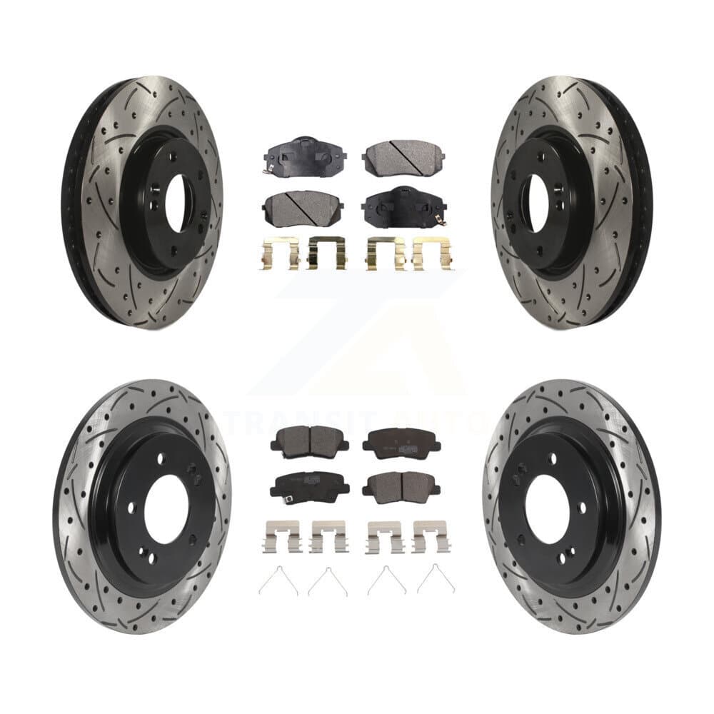 Transit Auto - KDT-101047 - Front and Rear Disc Brake Kits image 1