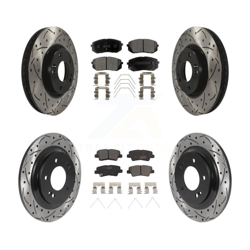 Transit Auto - KDT-101049 - Front and Rear Disc Brake Kits image 1