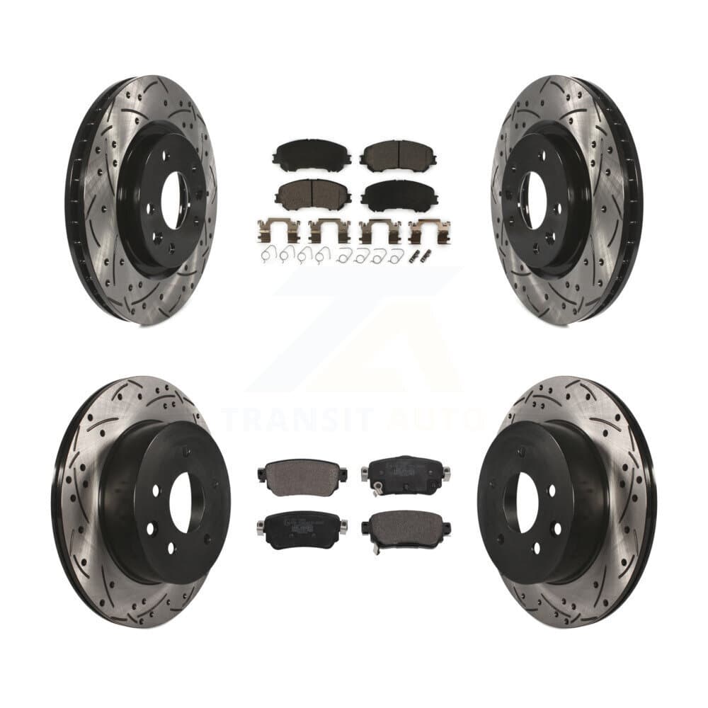 Transit Auto - KDT-101063 - Front and Rear Disc Brake Kits image 1