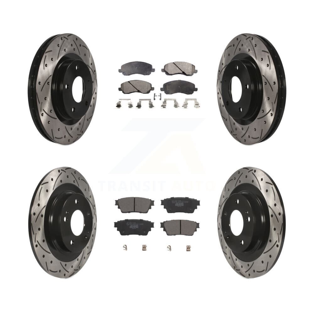 Transit Auto - KDT-101064 - Front and Rear Disc Brake Kits image 1