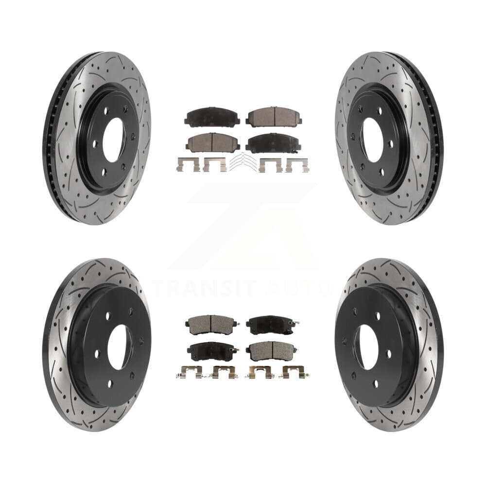 Transit Auto - KDT-101128 - Front and Rear Disc Brake Kits image 1