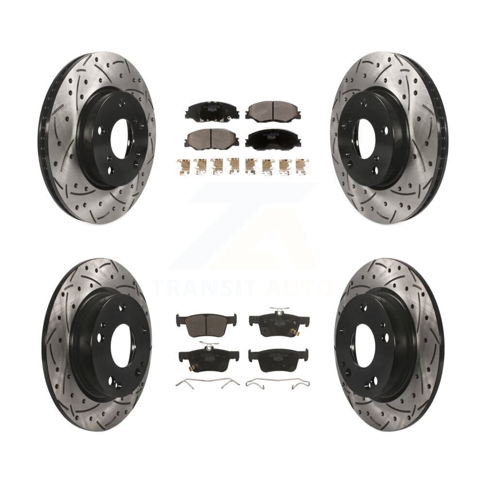 Transit Auto - KDT-101184 - Front and Rear Disc Brake Kits image 1