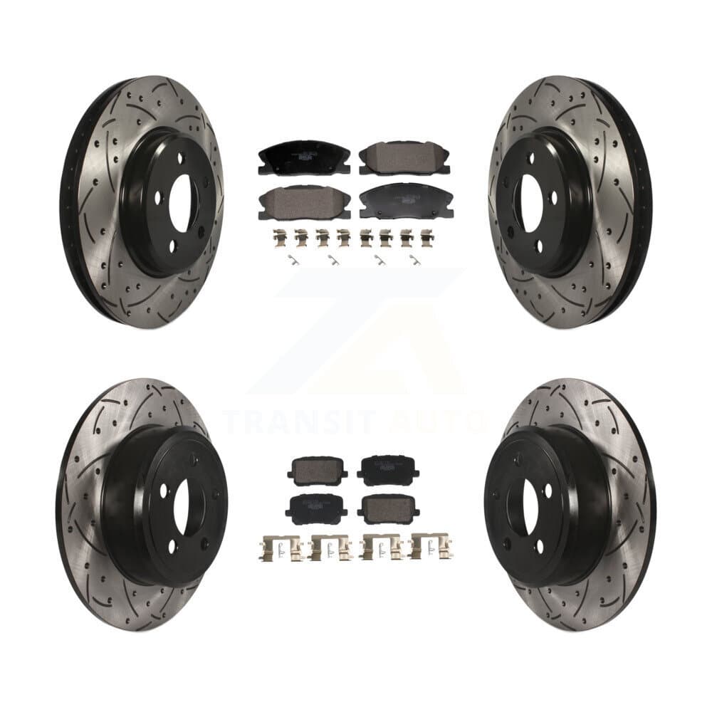 Transit Auto - KDT-101214 - Front and Rear Disc Brake Kits image 1