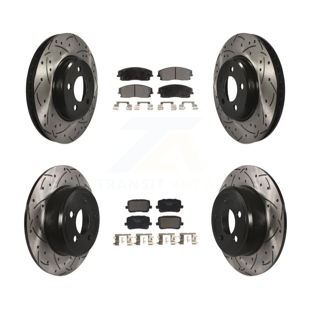 Transit Auto - KDT-101216 - Front and Rear Disc Brake Kits image 1