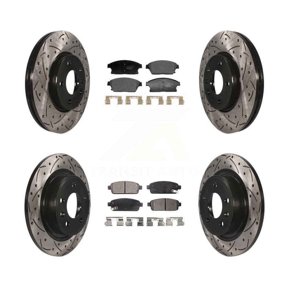 Transit Auto - KDT-101227 - Front and Rear Disc Brake Kits image 1