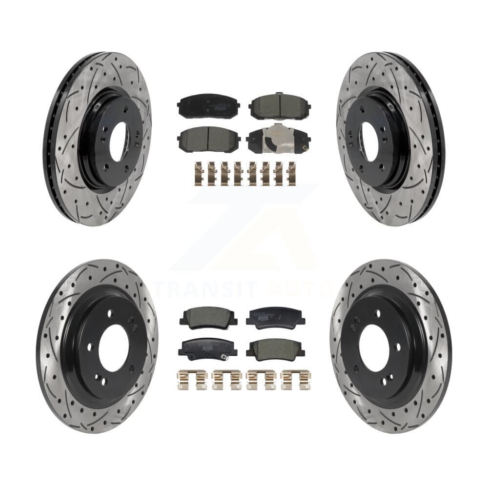 Transit Auto - KDT-101228 - Front and Rear Disc Brake Kits image 1