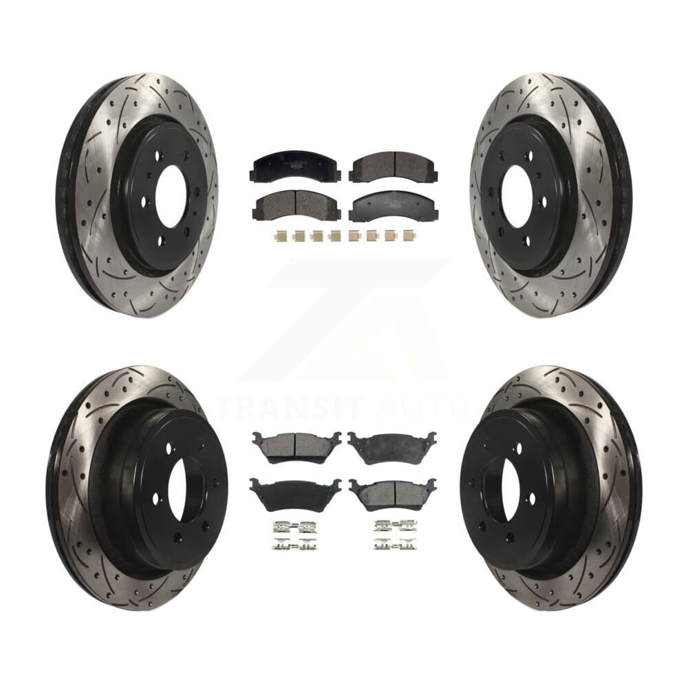 Transit Auto - KDT-101229 - Front and Rear Disc Brake Kits image 1