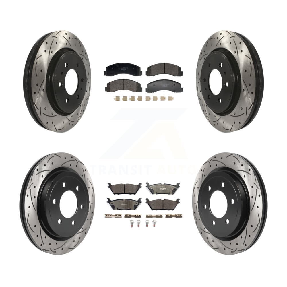 Transit Auto - KDT-101230 - Front and Rear Disc Brake Kits image 1