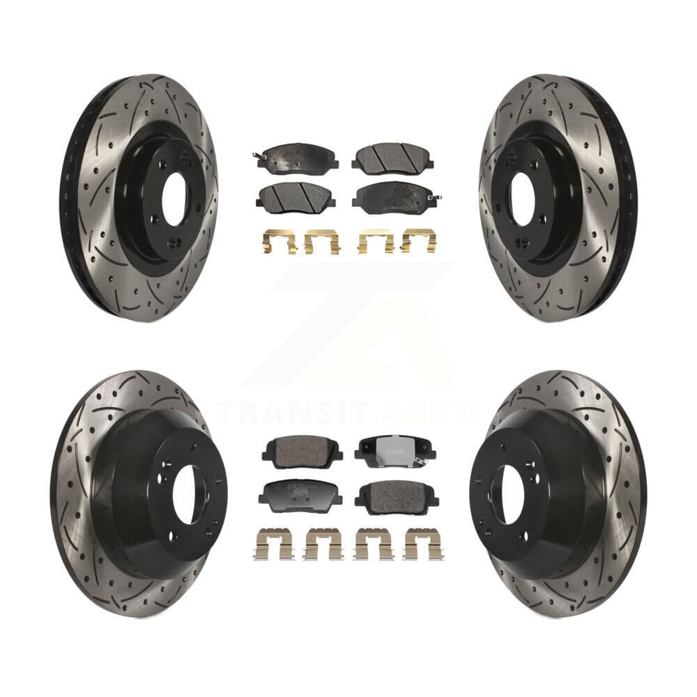 Transit Auto - KDT-101233 - Front and Rear Disc Brake Kits image 1