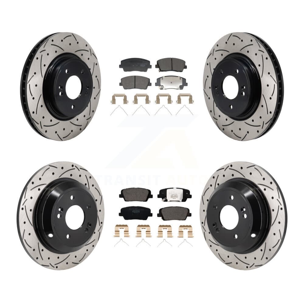 Transit Auto - KDT-101340 - Front and Rear Disc Brake Kits image 1