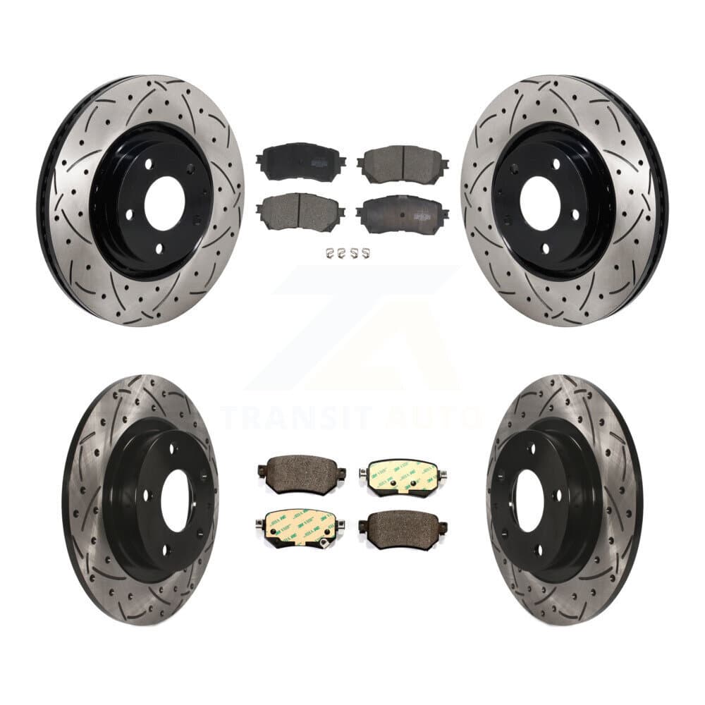 Transit Auto - KDT-101354 - Front and Rear Disc Brake Kits image 1