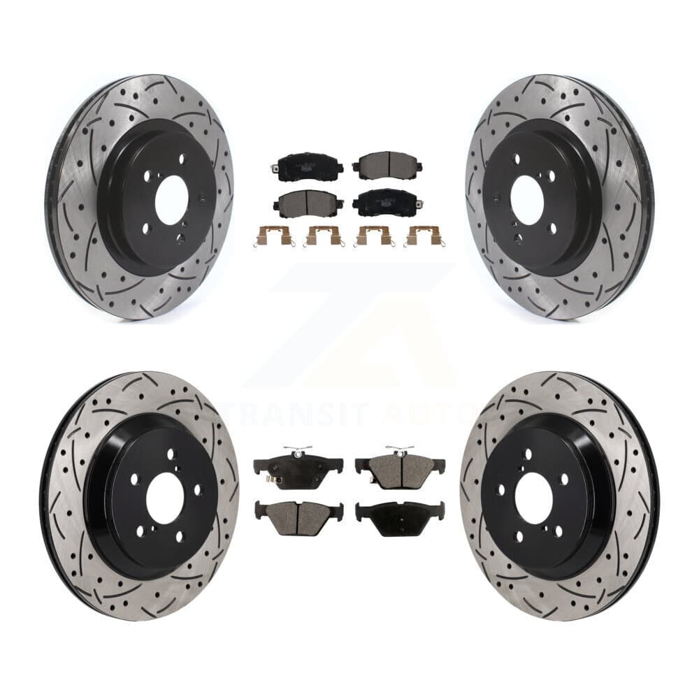 Transit Auto - KDT-101358 - Front and Rear Disc Brake Kits image 1