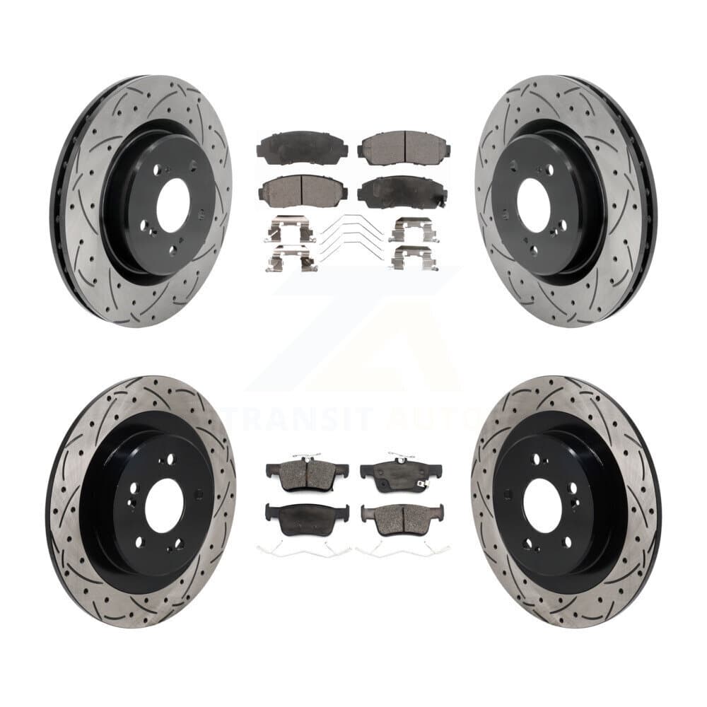 Transit Auto - KDT-101369 - Front and Rear Disc Brake Kits image 1