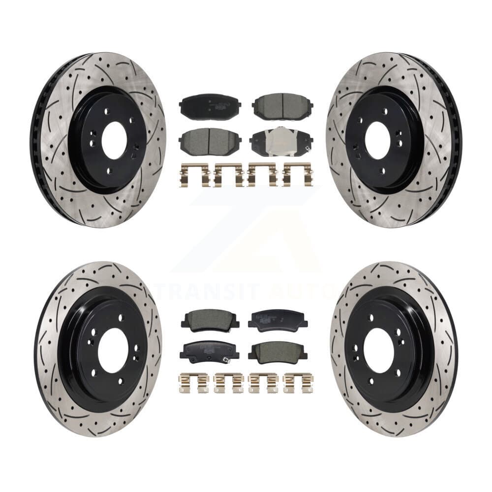 Transit Auto - KDT-101371 - Front and Rear Disc Brake Kits image 1