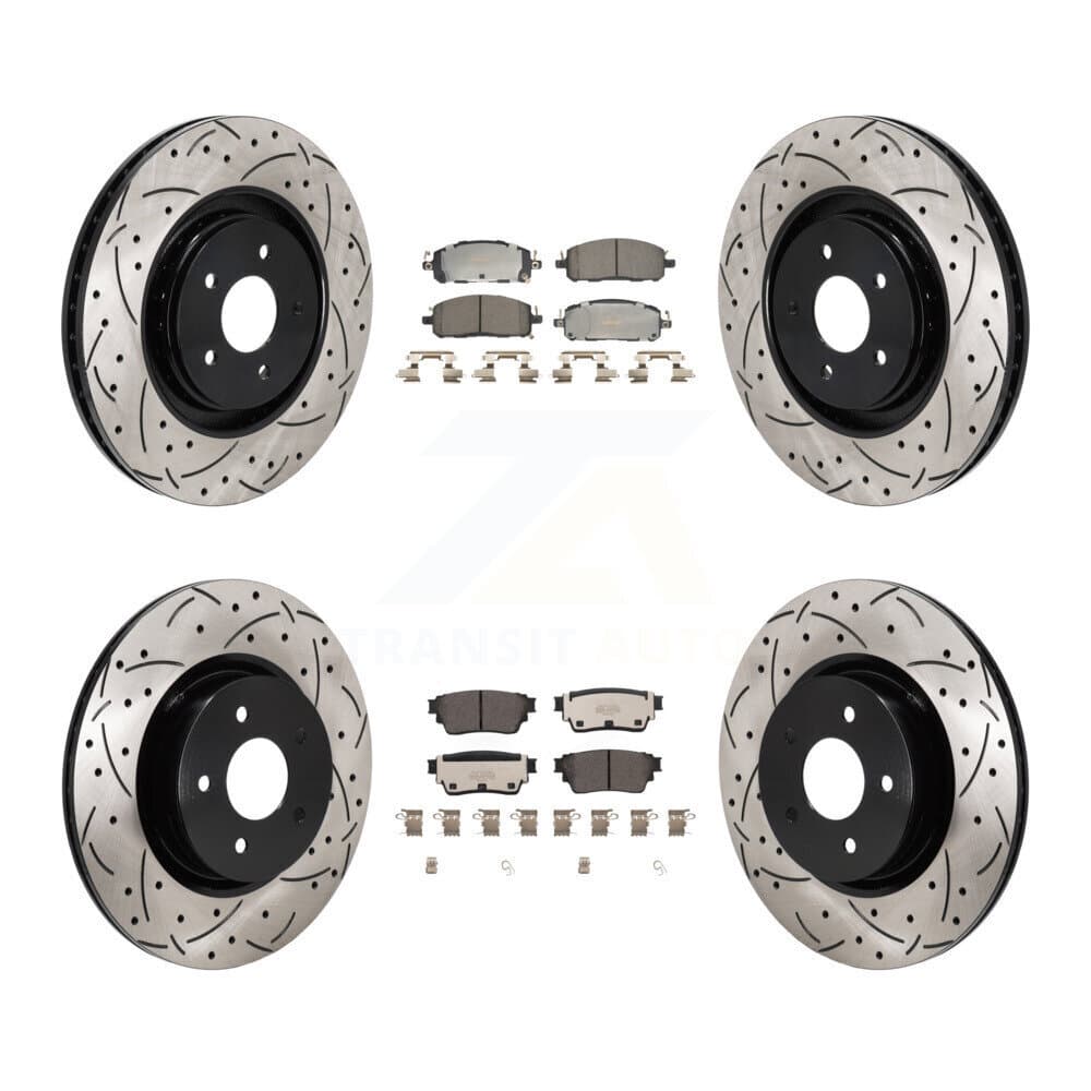 Transit Auto - KDT-101372 - Front and Rear Disc Brake Kits image 1