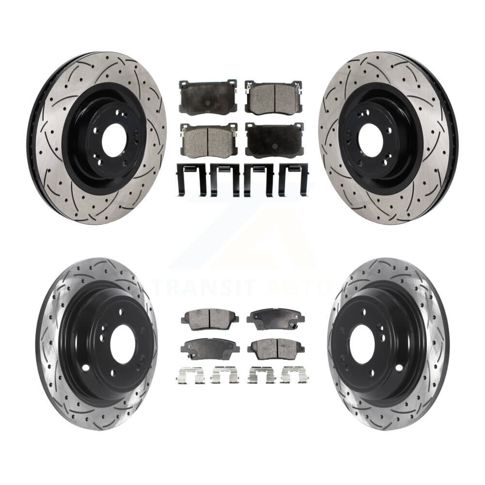 Transit Auto - KDT-101380 - Front and Rear Disc Brake Kits image 1
