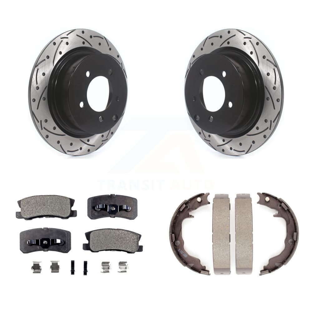 Transit Auto - KDT-101498 - Rear Disc Brake Kits image 1
