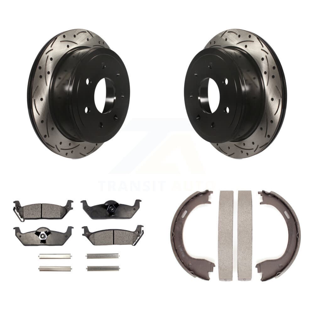 Transit Auto - KDT-101636 - Rear Disc Brake Kits image 1