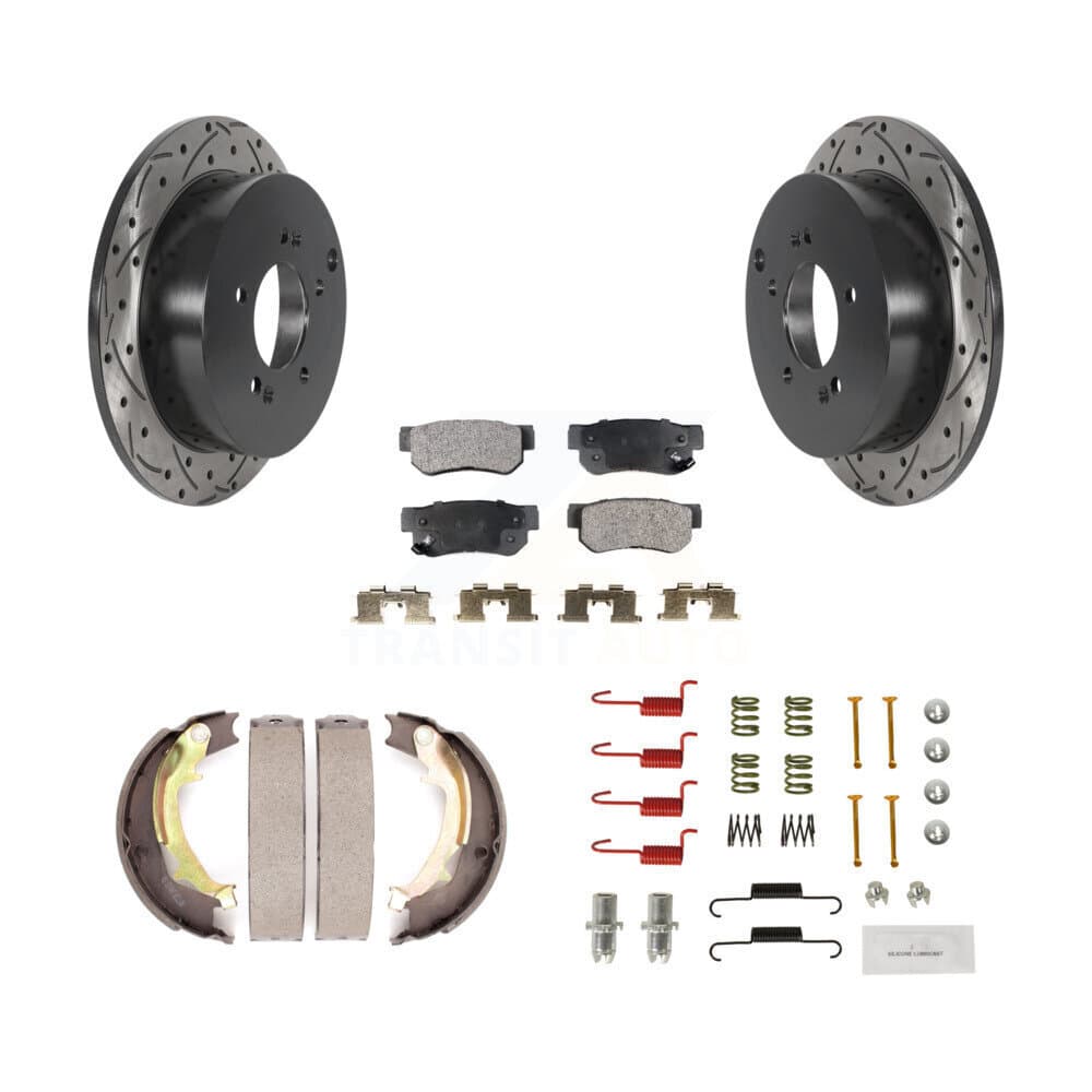 Transit Auto - KDT-101792 - Rear Disc Brake Kits image 1
