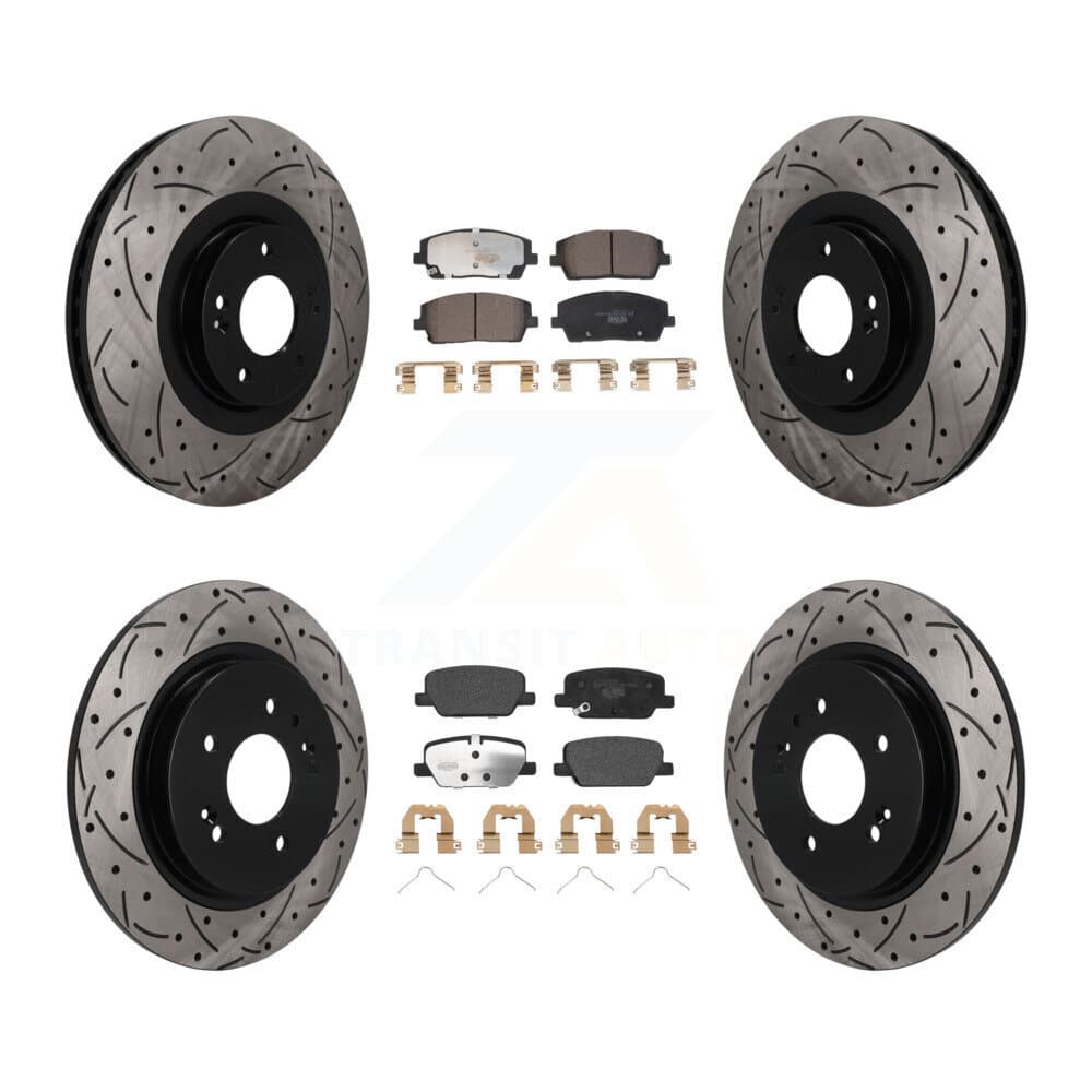 Transit Auto - KDT-101823 - Front and Rear Disc Brake Kits image 1