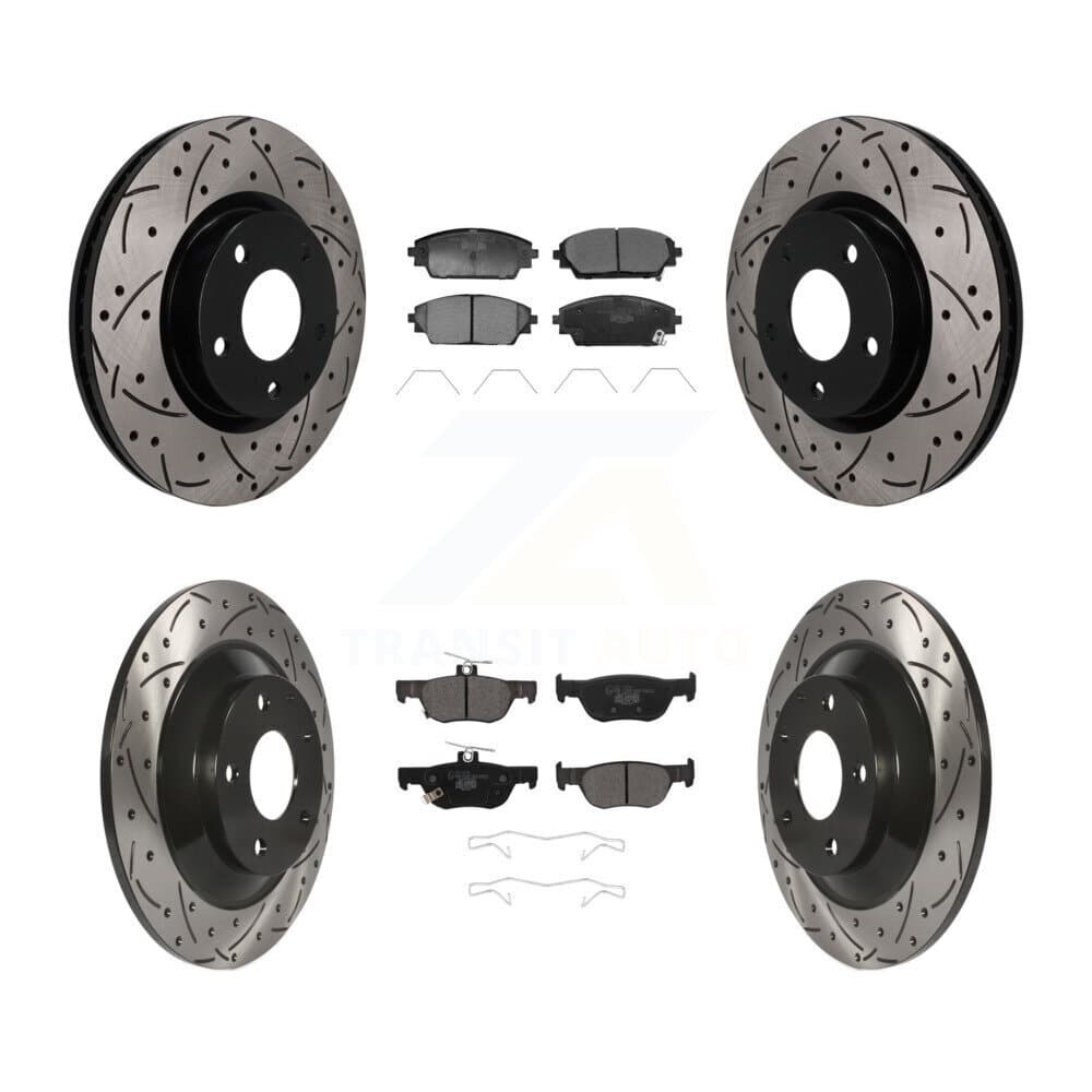 Transit Auto - KDT-101831 - Front and Rear Disc Brake Kits image 1