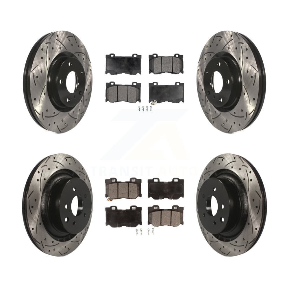 Transit Auto - KDT-101832 - Front and Rear Disc Brake Kits image 1