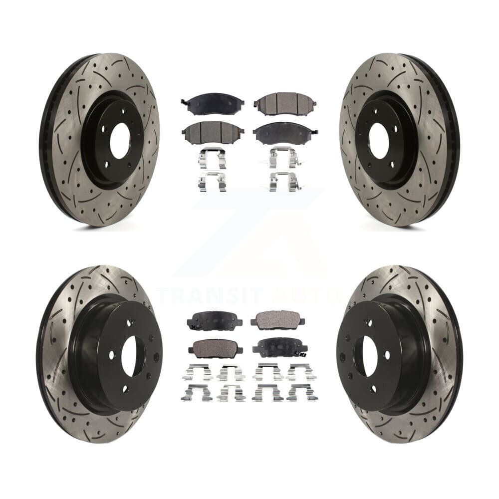 Transit Auto - KDT-101833 - Front and Rear Disc Brake Kits image 1