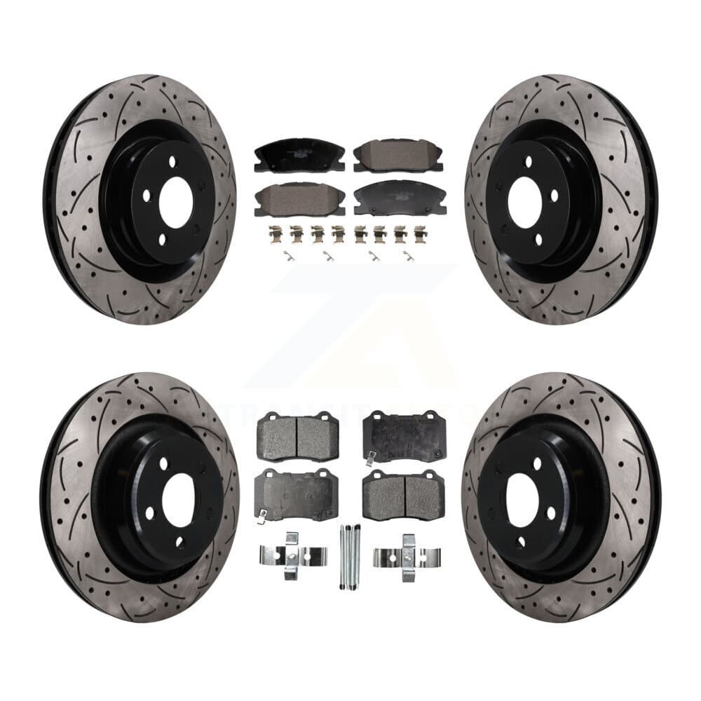 Transit Auto - KDT-101844 - Front and Rear Disc Brake Kits image 1