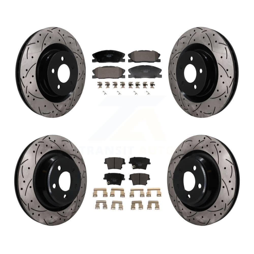 Transit Auto - KDT-101846 - Front and Rear Disc Brake Kits image 1