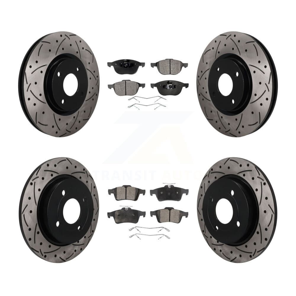 Transit Auto - KDT-101859 - Front and Rear Disc Brake Kits image 1