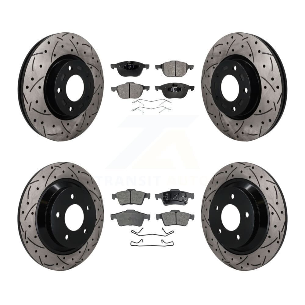 Transit Auto - KDT-101861 - Front and Rear Disc Brake Kits image 1