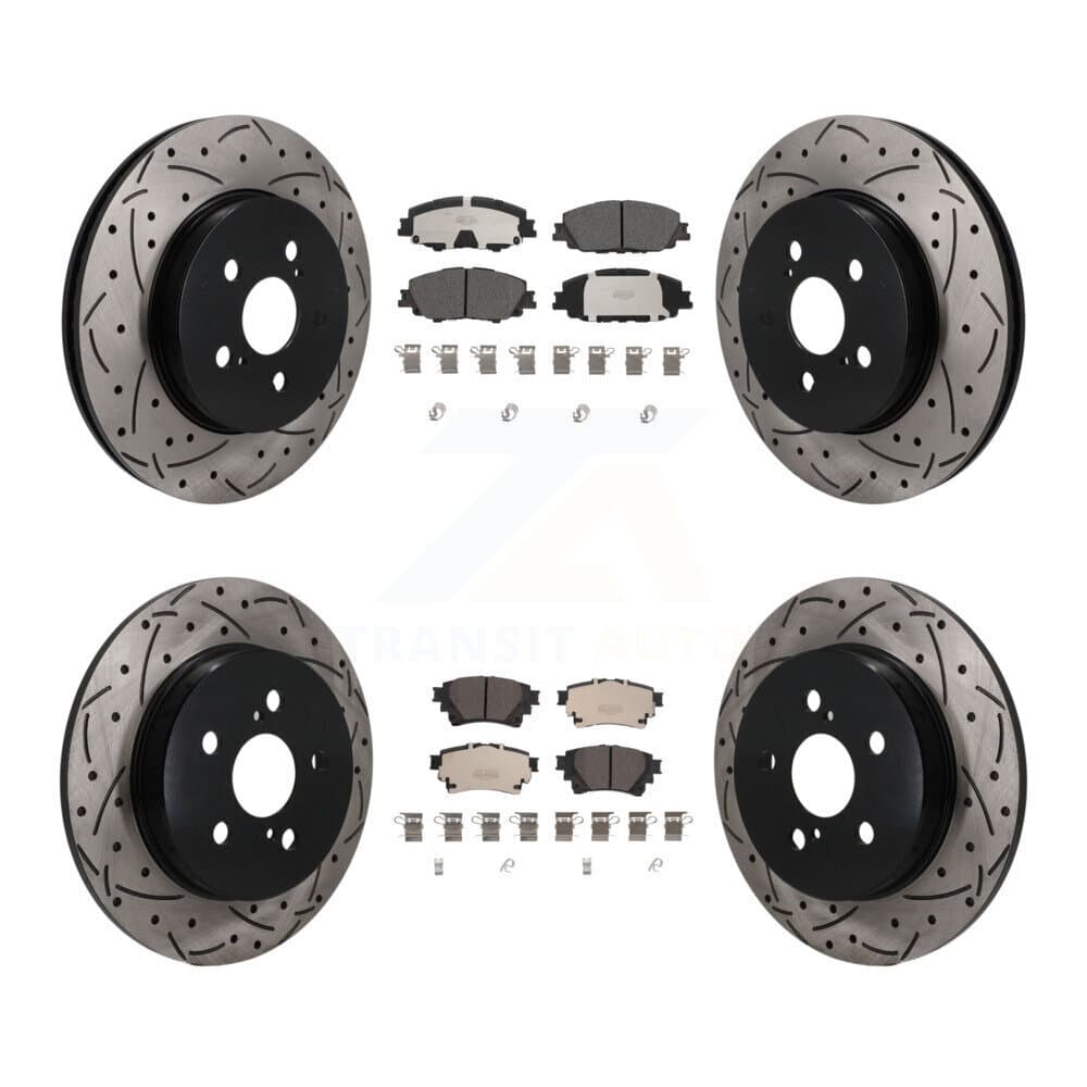 Transit Auto - KDT-101868 - Front and Rear Disc Brake Kits image 1