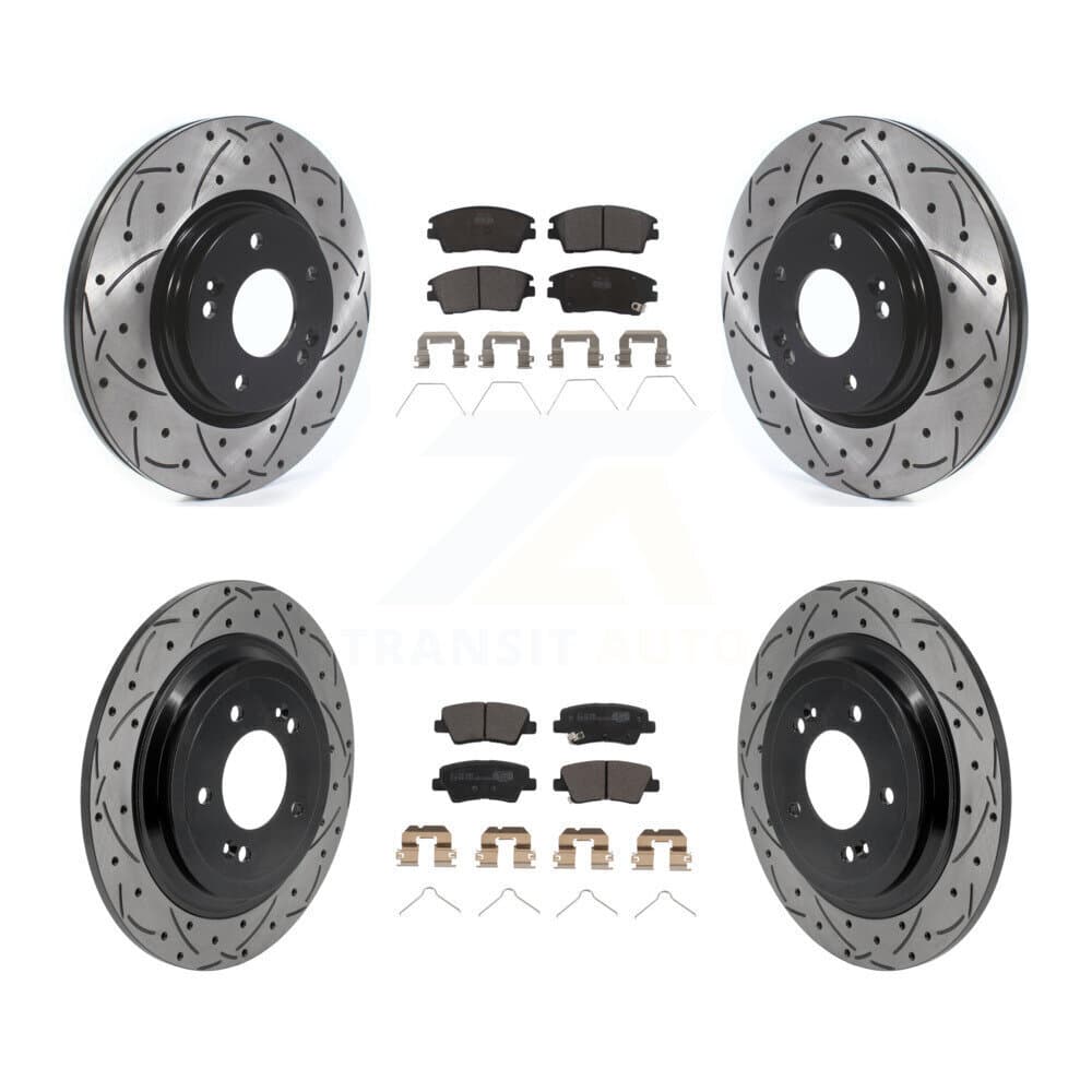 Transit Auto - KDT-101877 - Front and Rear Disc Brake Kits image 1