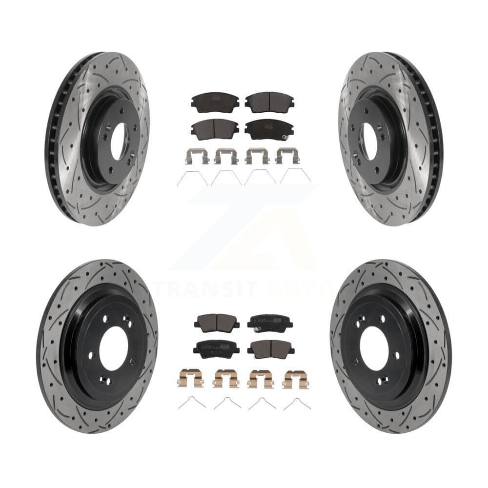 Transit Auto - KDT-101878 - Front and Rear Disc Brake Kits image 1