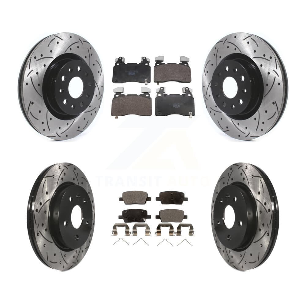 Transit Auto - KDT-101881 - Front and Rear Disc Brake Kits image 1