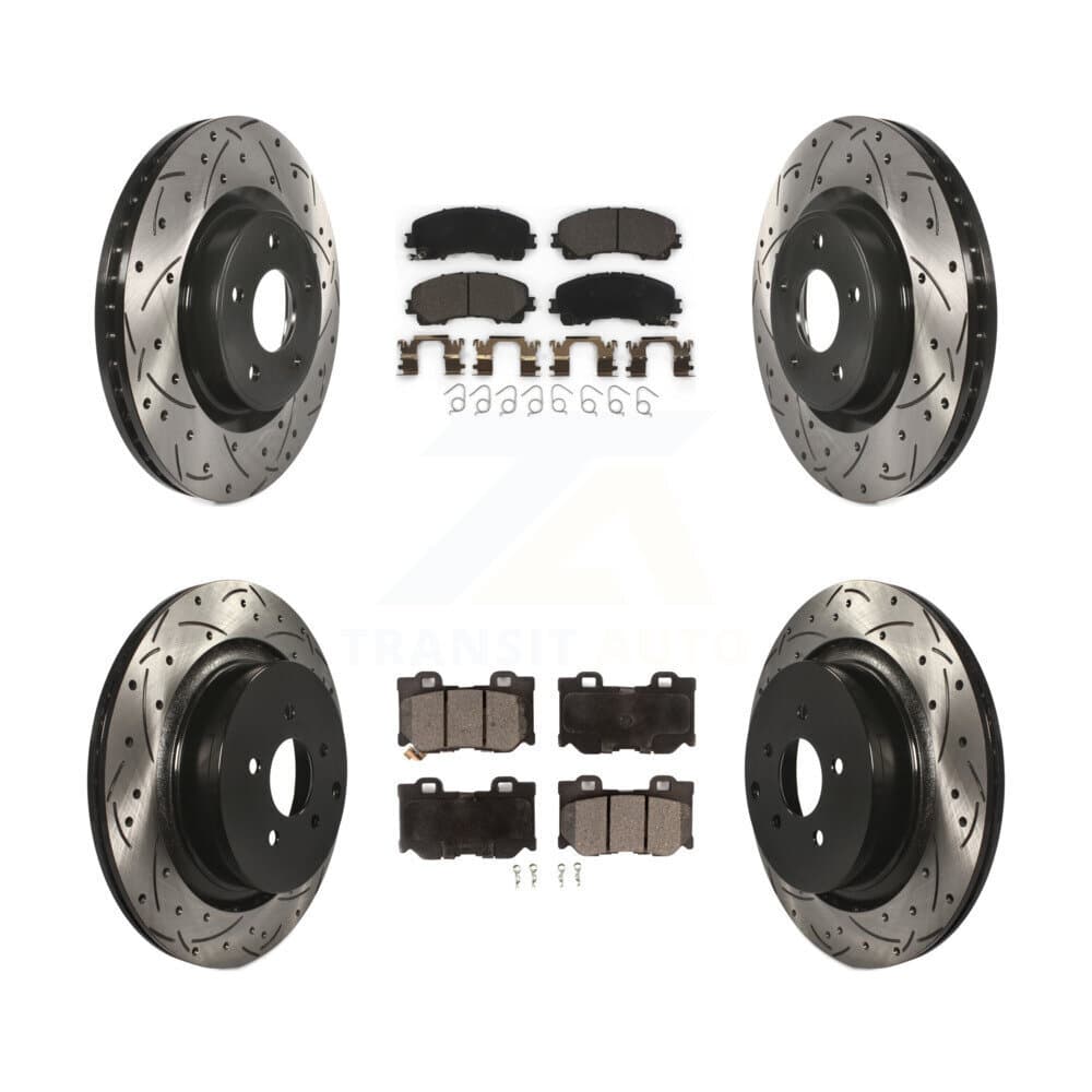 Transit Auto - KDT-101886 - Front and Rear Disc Brake Kits image 1
