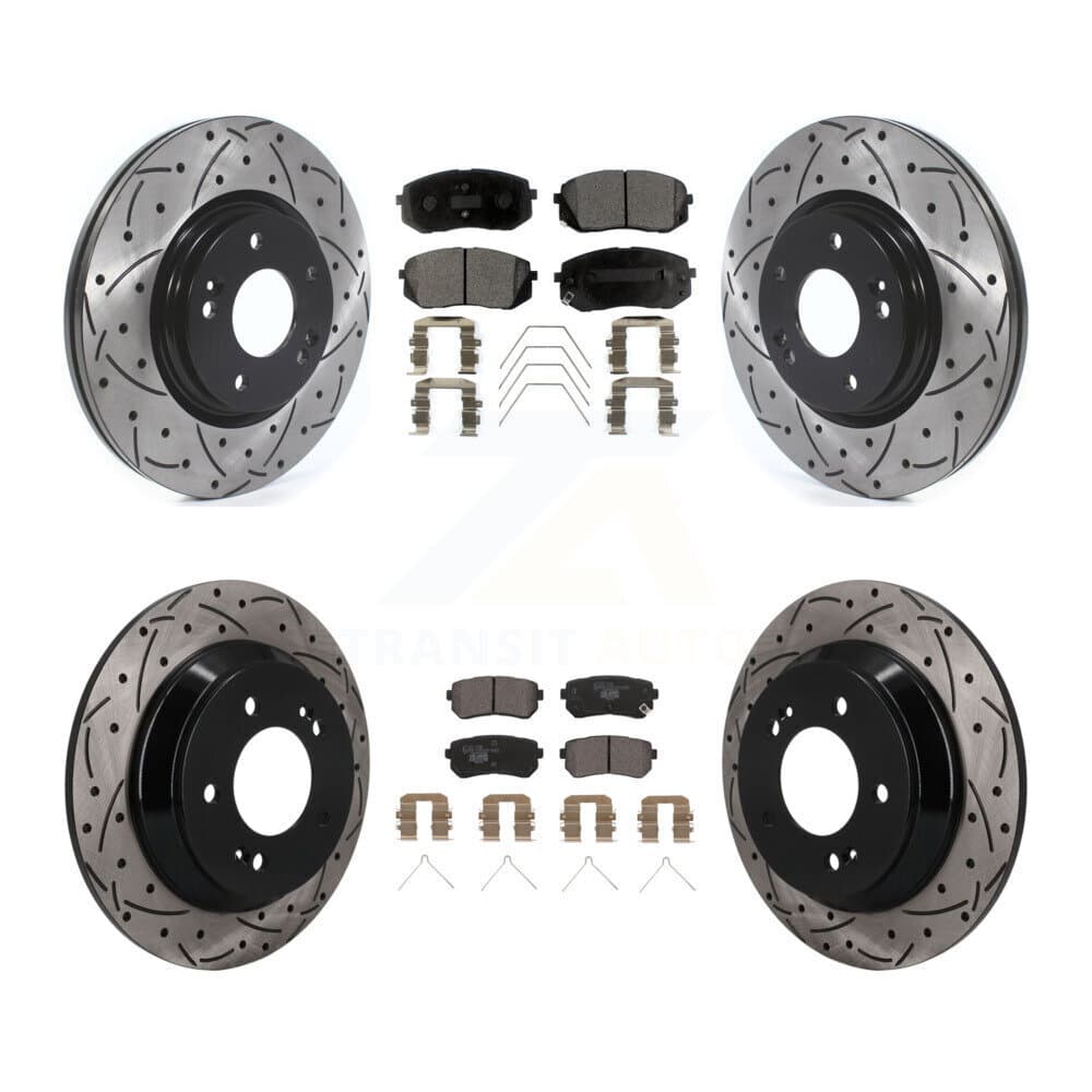 Transit Auto - KDT-101889 - Front and Rear Disc Brake Kits image 1