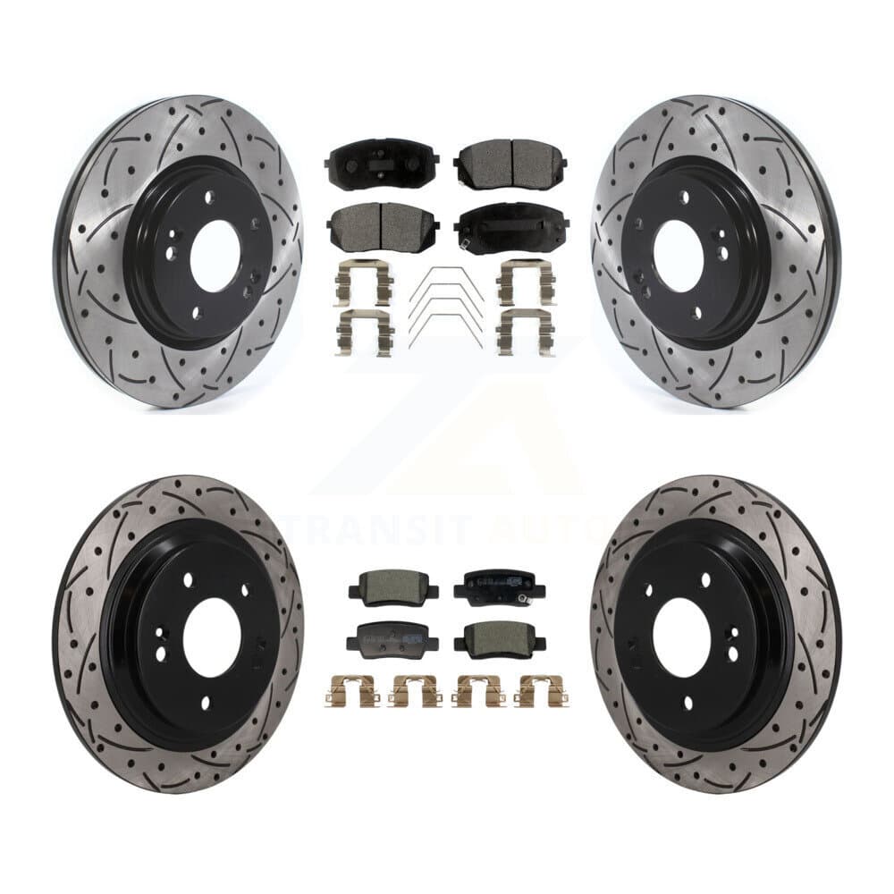 Transit Auto - KDT-101891 - Front and Rear Disc Brake Kits image 1