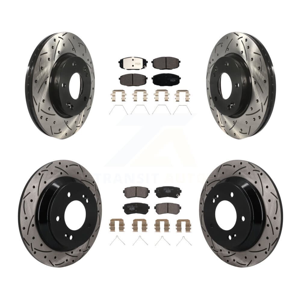 Transit Auto - KDT-101894 - Front and Rear Disc Brake Kits image 1